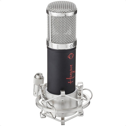 Micrófono Condenser Electret Profesional Soporte Funda Hapa