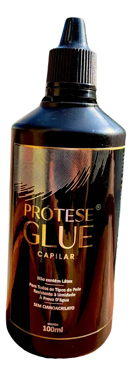 Cola Para Prótese Capilar Hipersensível e Transparente