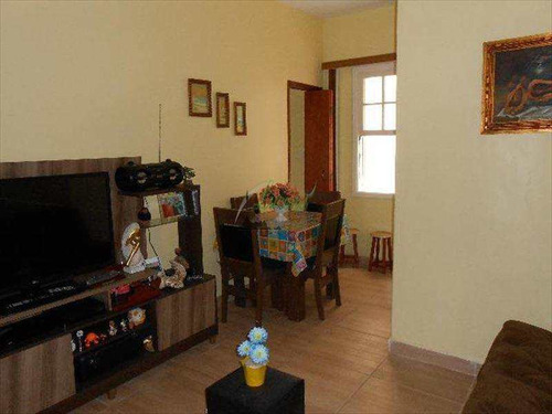 Imagem 9 de 14 de Apartamento 2 Dormitórios De Frente Biquinha São Vicente - V6096
