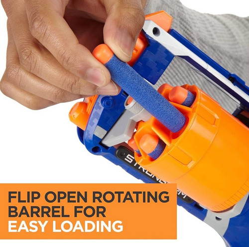Pisotola De Juguete Nerf Elite Blanco