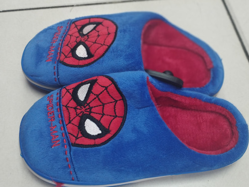 Pantuflas Spiderman Niños 
