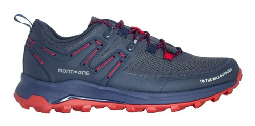 Zapatillas Montagne Trail Elevation Hombre Trekking - Olivos