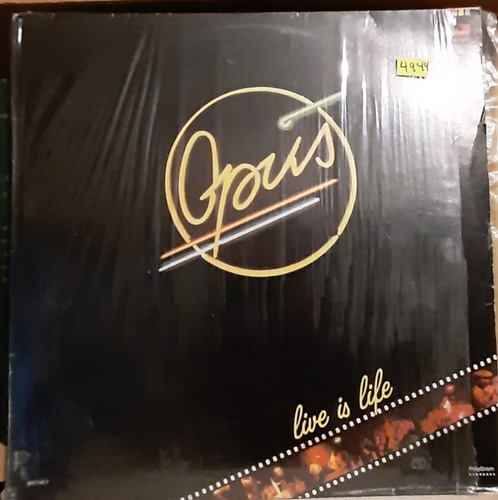 Disco Lp Opus Live Is Life Polydor Vinyl #4944