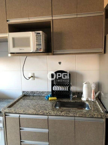 Imagem 12 de 19 de Apartamento Com 1 Dormitório Para Alugar, 45 M² Por R$ 1.100,00/mês - Jardim Palma Travassos - Ribeirão Preto/sp - Ap6182