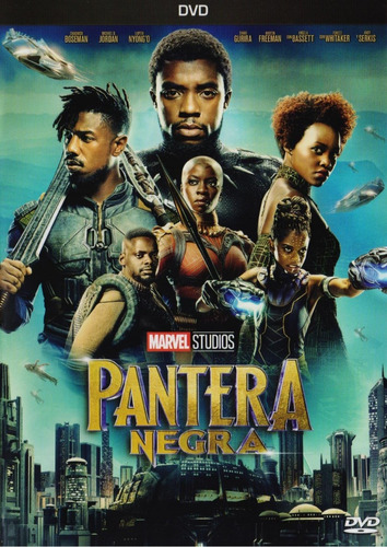 Pantera Negra Black Panther Marvel Pelicula Dvd