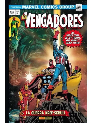 Los Vengadores (hc) 05 La Guerra De Kree-skrull (marvel Gold