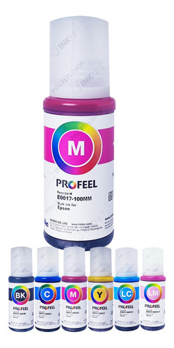 Tinta Cor E0017 Inktec 100ml T504 T544 Ecotank L6191 L4260