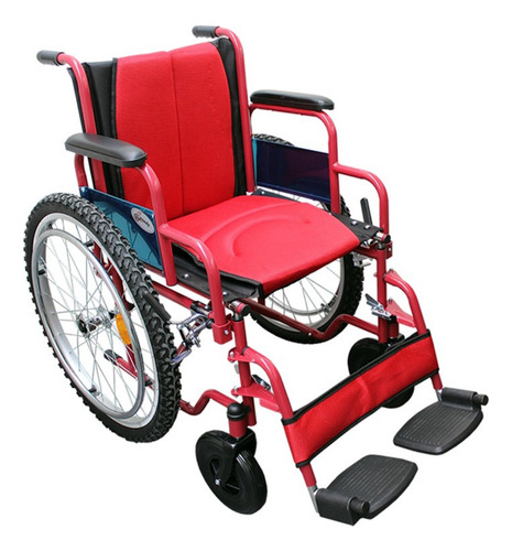 Silla Ruedas Esmaltada Todo Terreno C/descansa Brazos Speedy