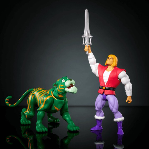 Principe Adam Y Cringer Cartoon Masters Universe Mattel Pack