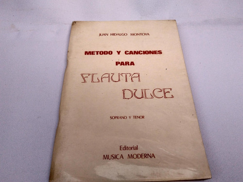 Mercurio Peruano: Libro Musica Metodo Flauta Dulce  L167
