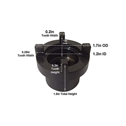 La Tuerca Giratoria Swingarm Reemplaza A Pp2850, 09940-14940