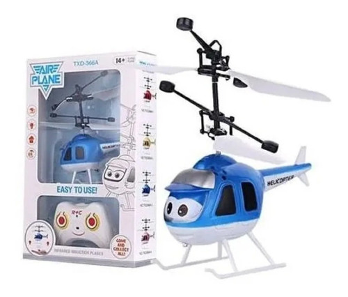 Mini  Helicóptero Con Control Remoto Y Sensor