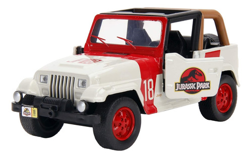Jeep Wrangler Jurassic World Escala 1:32 Jada