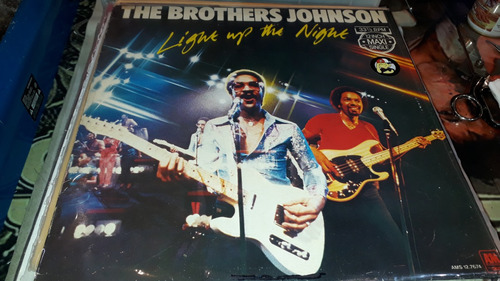 Brothers Johnson Light Up The Night Vinilo Maxi Europe 1980