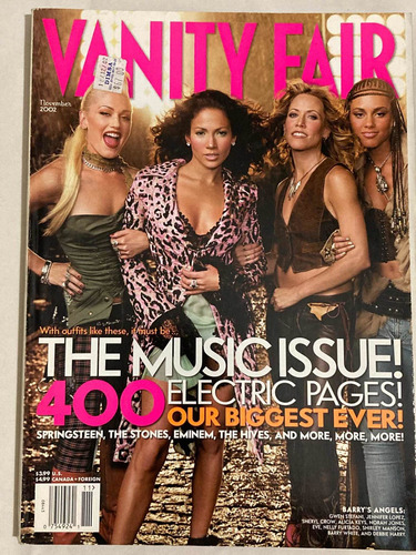 Revista Vanity Fair /the Music Issue 2002 Impecable
