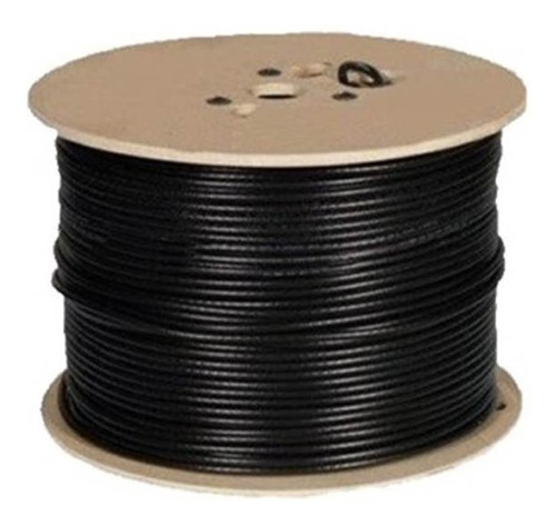 Bobina Cable Coaxial Rg11 Negro 305mts