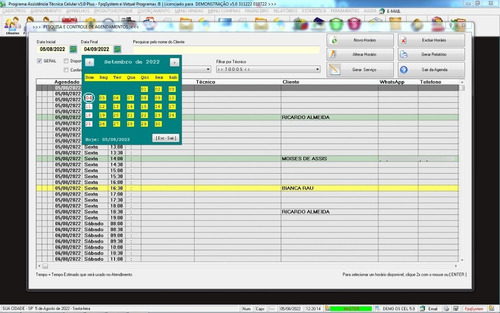 Software Assistência Para Celular + Vendas + Financeiro V5.0