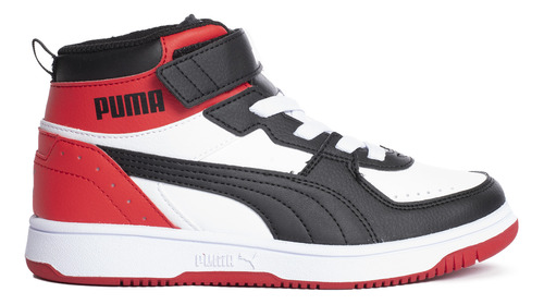 Zapatillas Puma Rebound Layup Kids Sportstyle Niños Moda Bla