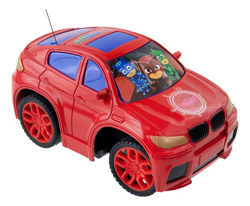 Autobravo Pj Mask Rc 3 Func Pilhas Vermelho