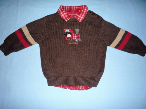 Camisa Y Sweters Carters Talla 12 Meses