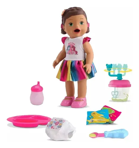 My Little Muñeca Set Comiditas Con Mixer Accesorios Ed