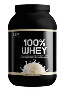 Ultra Pure Supps 100% Whey Proteina Suero De Leche 2lb Sabor Vainilla