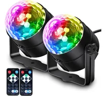 Comprar (paquete De 2) Luz Discoteca Rítmica, Djs Y Fiestas Rgb