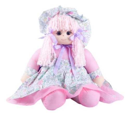 Pepona Muñeca De Tela Agustina 57 Cm Regalo Nena Bebé