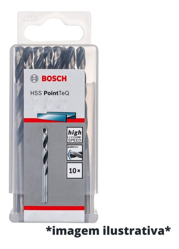 Broca Aco Rapido Pointteq 3/32 10pc Bosch