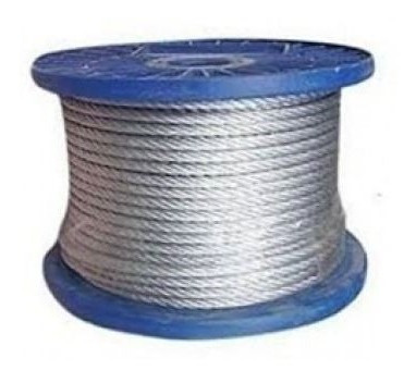 Linga Cable De Acero Galvanizado 3,2mm 1/8pLG X100mt -ynter