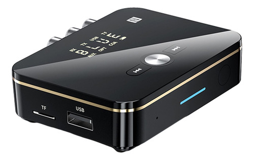 Receptor Transmisor Bluetooth 5,0 Con Control Remoto 2 En 1