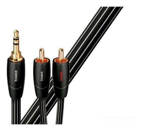 Audioquest Cable 2xrca A Plug 3,5mm Largo 3 Metros