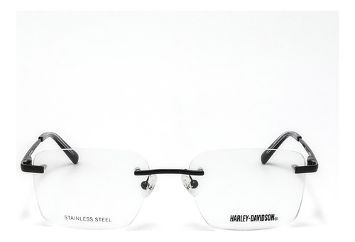 Lentes De Vista Transparente Harley Davidson Hd0992002 Color Negro Talla M