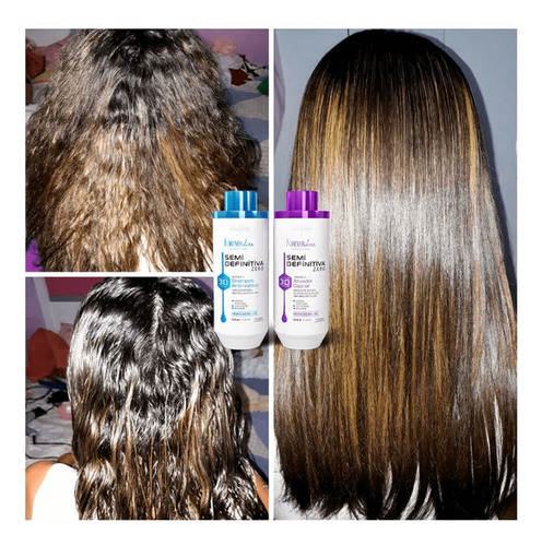 Shampoo AntirresĂduo Semi Definitiva Zero Forever Liss 1l
