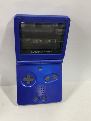 Consola Game Boy Advance Sp 1 Brillo | Rojo Carcasa Nueva Azul (Reacondicionado)