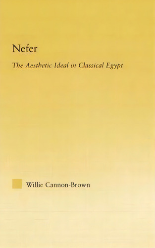 Nefer, De Willie Cannon-brown. Editorial Taylor Francis Ltd, Tapa Dura En Inglés