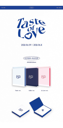Twice Taste Of Love 10th Mini Lbum Versin Aleatoria Cd+1p Ps