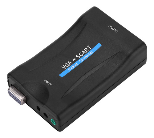 Adaptador Vga A Scart, Conversor De Vídeo Usb Con Mando A Di