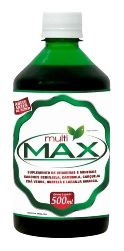Imagem 1 de 3 de 5 Multi Max - Amargo E Vitaminas De 500ml + Brinde