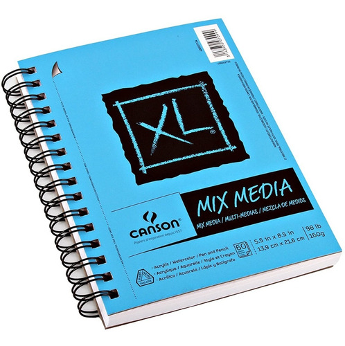 Sketchbook Canson Cuaderno Dibujo Xl Acuarela Y Medios Secos