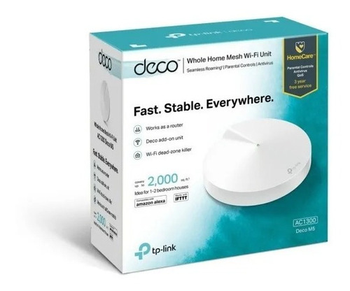 Access Point Ac, Tp-link Deco M5 Blanco Para Hogar 2ptos Gb
