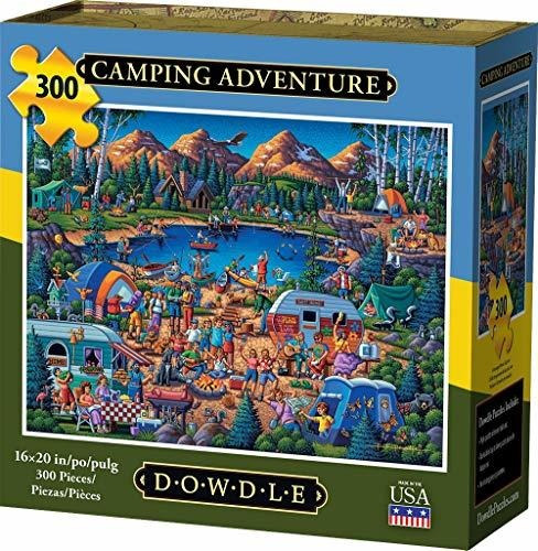 Dowdle Jigsaw Puzzle - Camping Adventure - 300 Piezas