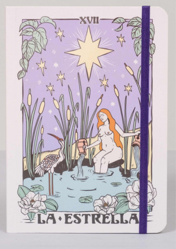 Cuaderno La Estrella Tarot Arcano Xvii Cosido Ed Fera