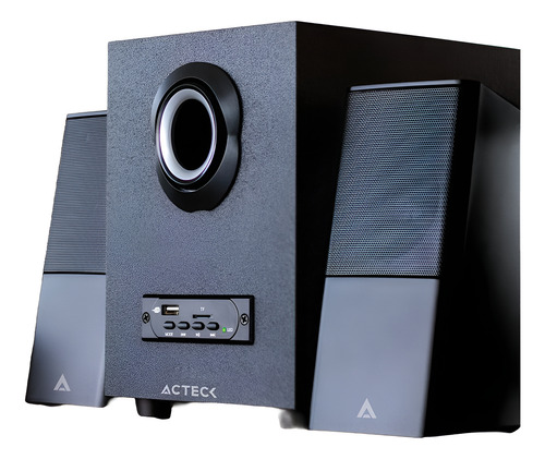 Bocinas Acteck Ac-922067 Bluetooth Usb Micro Sd S6011 Rms