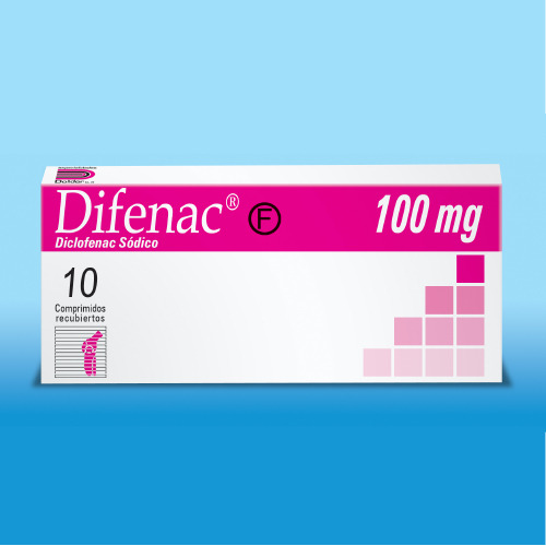 Difenac Forte 100mg X 10 Comprimidos