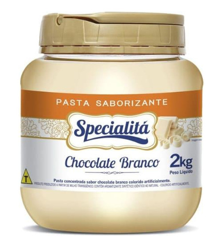 Specialita Pasta Saborizante Chocolate Branco 2kg
