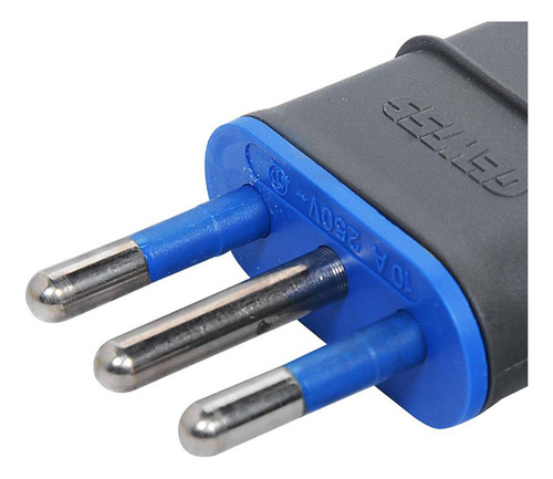 Enchufe Macho Volante 2p+t 10 A