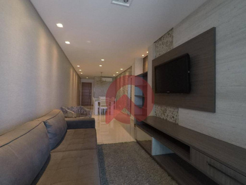Imagem 10 de 23 de Apartamento Com 3 Dormitórios À Venda, 127 M² Por R$ 1.100.000,00 - Vila Guilhermina - Praia Grande/sp - Ap2871