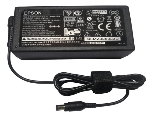 Adaptador Ca Cc Para Epson Perfection Workforce