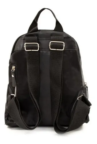 Mochila Kelly Negra Tropea